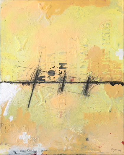 Lars Pryds: "Fund / Bogstaver", 2018.