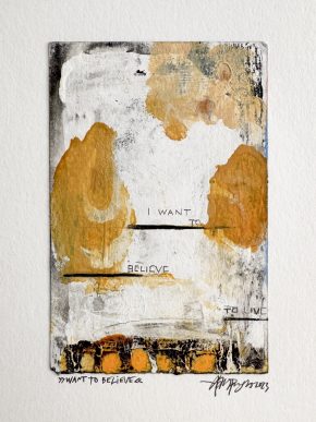 Lars Pryds: Fra serien "Space Oddity", 2023. Tusch, blyant og shellak på papir, ca 15 x 10 cm. Foto: Lars Pryds